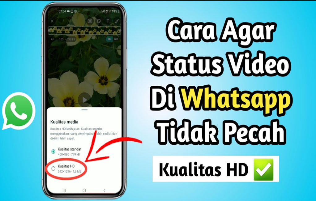 cara agar story wa tidak pecah