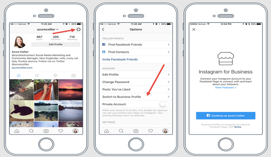 cara membuat akun bisnis instagram menarik